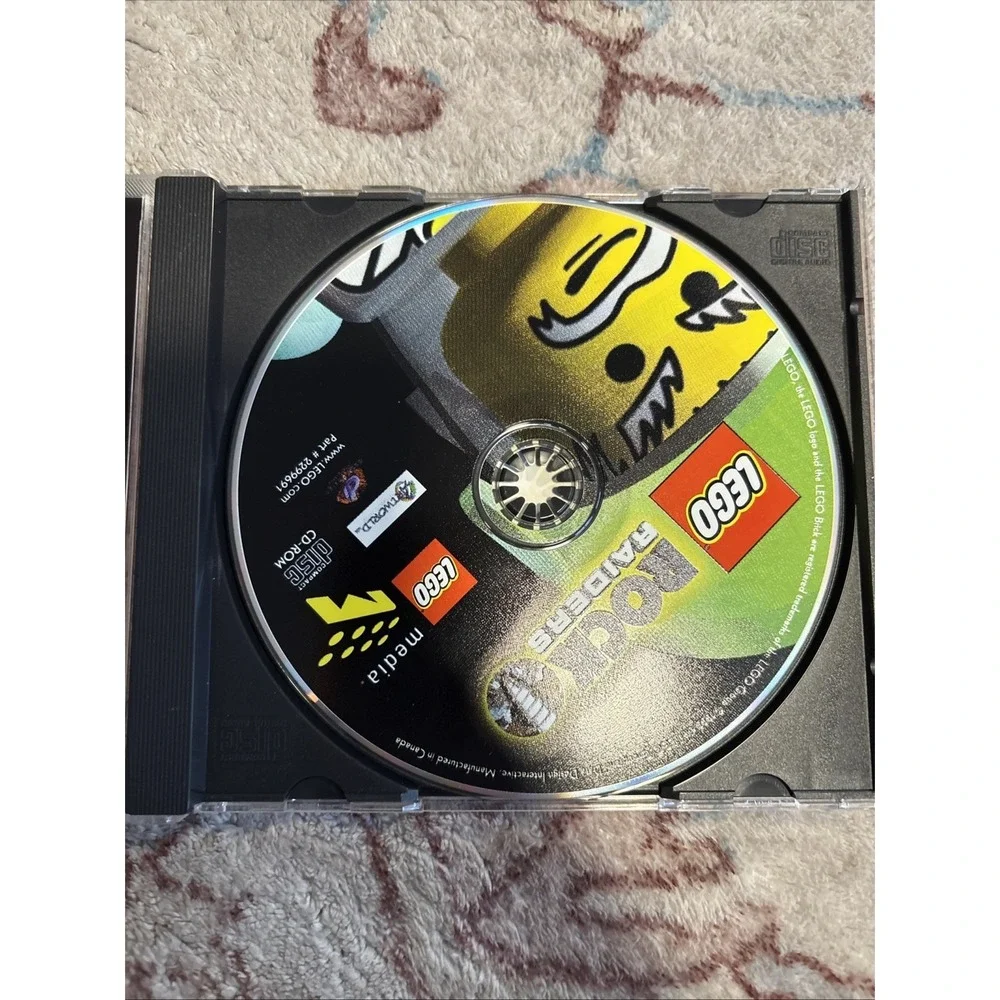 LEGO Rock Raiders (PC, 2000) Windows 95/98 CD-ROM Real-Time Strategy Game RARE!